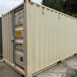 20’ One-Trip 3-Door Shipping and Storage Container with Easy-Open Doors - 203301