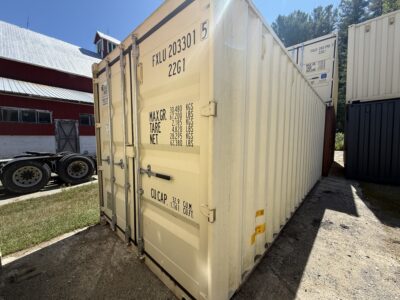 20’ One-Trip 3-Door Shipping and Storage Container with Easy-Open Doors - 203301 - Image 5