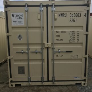 20’ One-Trip Shipping and Storage Container with Easy-Open Doors - 363003