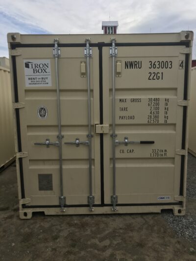 20’ One-Trip Shipping and Storage Container with Easy-Open Doors - 363003