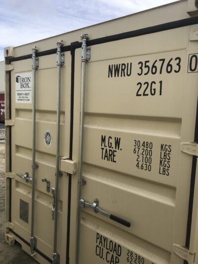 20’ One-Trip Shipping and Storage Container with Easy-Open Doors - 356763