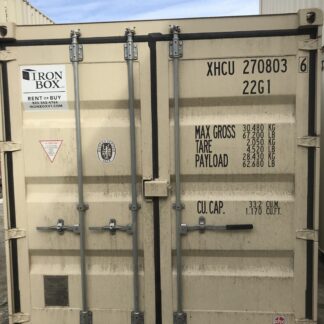 20’ One-Trip Shipping and Storage Container with Easy-Open Doors - 270803