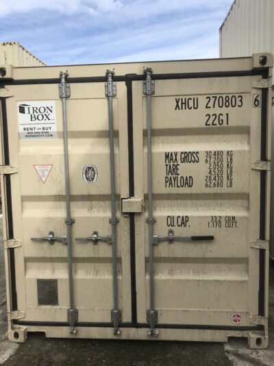 20’ One-Trip Shipping and Storage Container with Easy-Open Doors - 270803