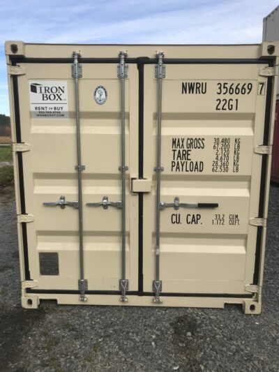 20’ One-Trip Shipping and Storage Container with Easy-Open Doors - 356669