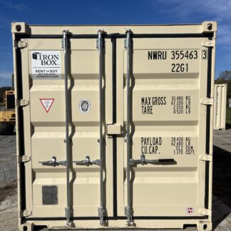 20’ One-Trip Shipping and Storage Container with Easy-Open Doors - 355463