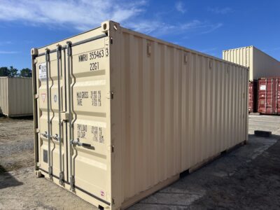 20’ One-Trip Shipping and Storage Container with Easy-Open Doors - 355463 - Image 3