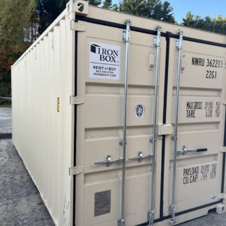 20’ One-Trip Shipping and Storage Container with Easy-Open Doors - 362203