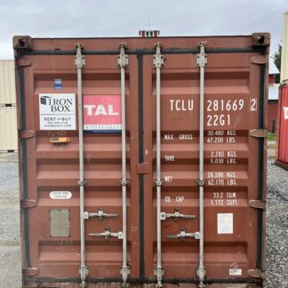 20’ Cargo Worthy Shipping and Storage Container - 281669