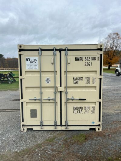 20’ One-Trip Shipping and Storage Container with Easy-Open Doors - 362188