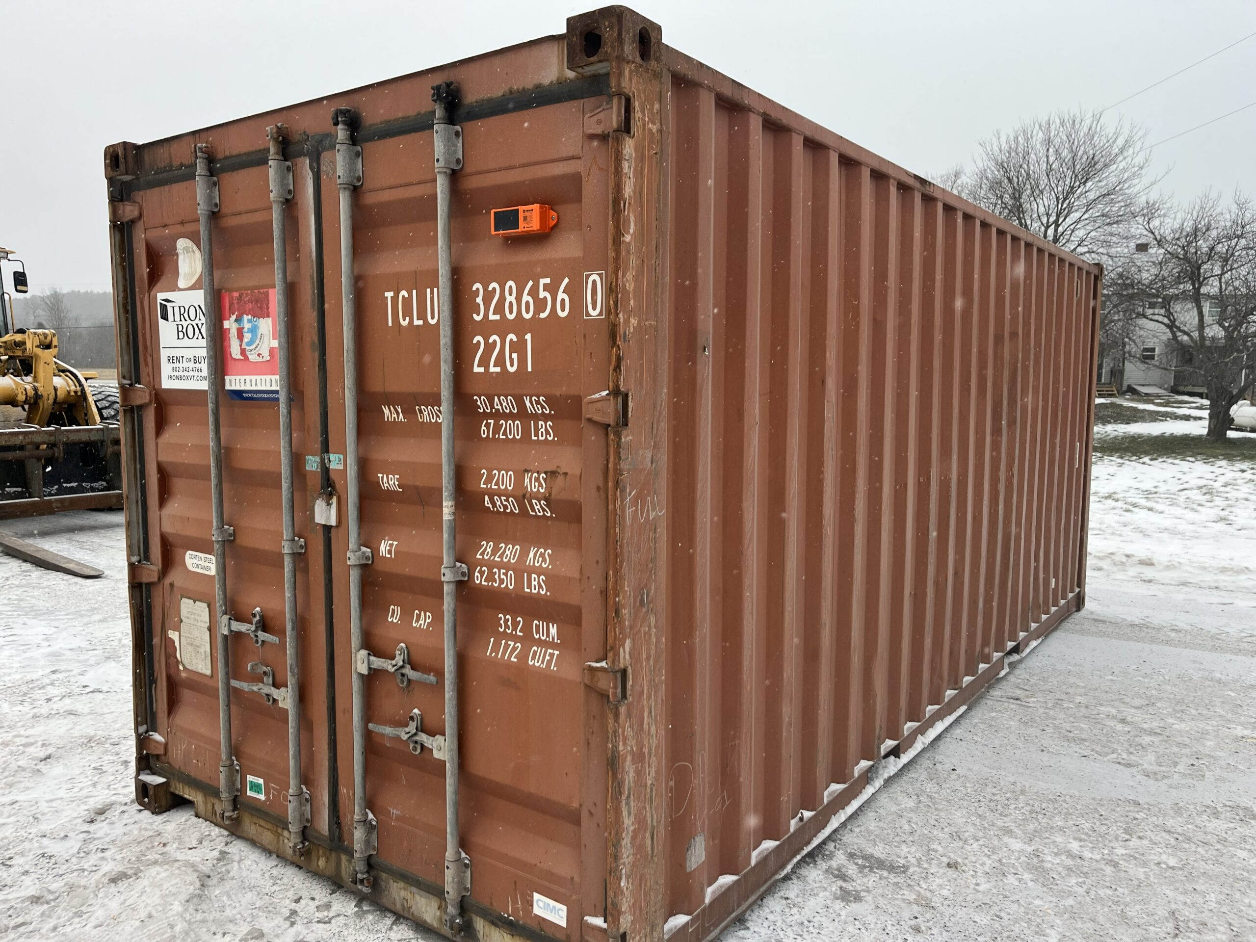 20’ Cargo Worthy Shipping and Storage Container – 328656