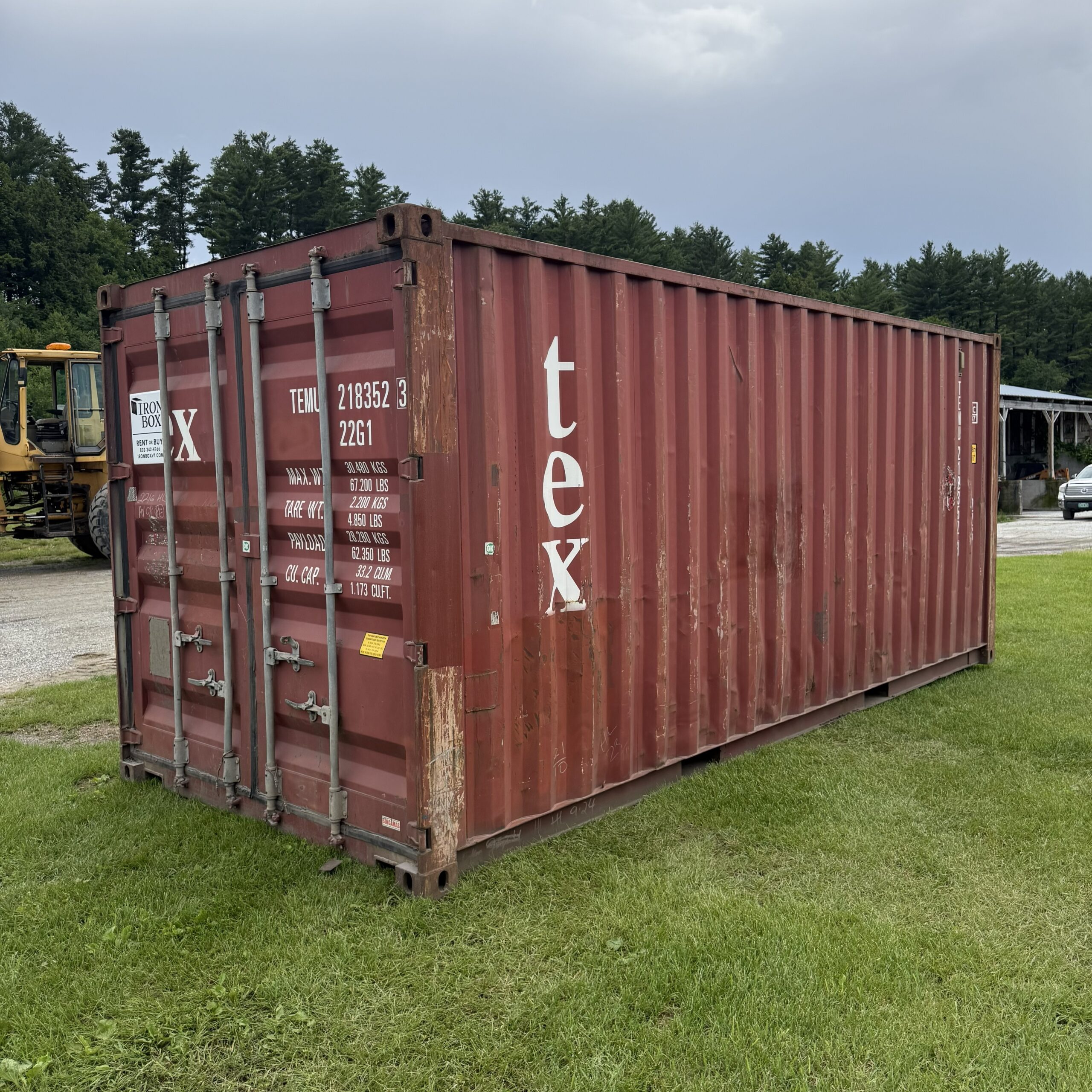 20’ Cargo Worthy Shipping and Storage Container – 218352