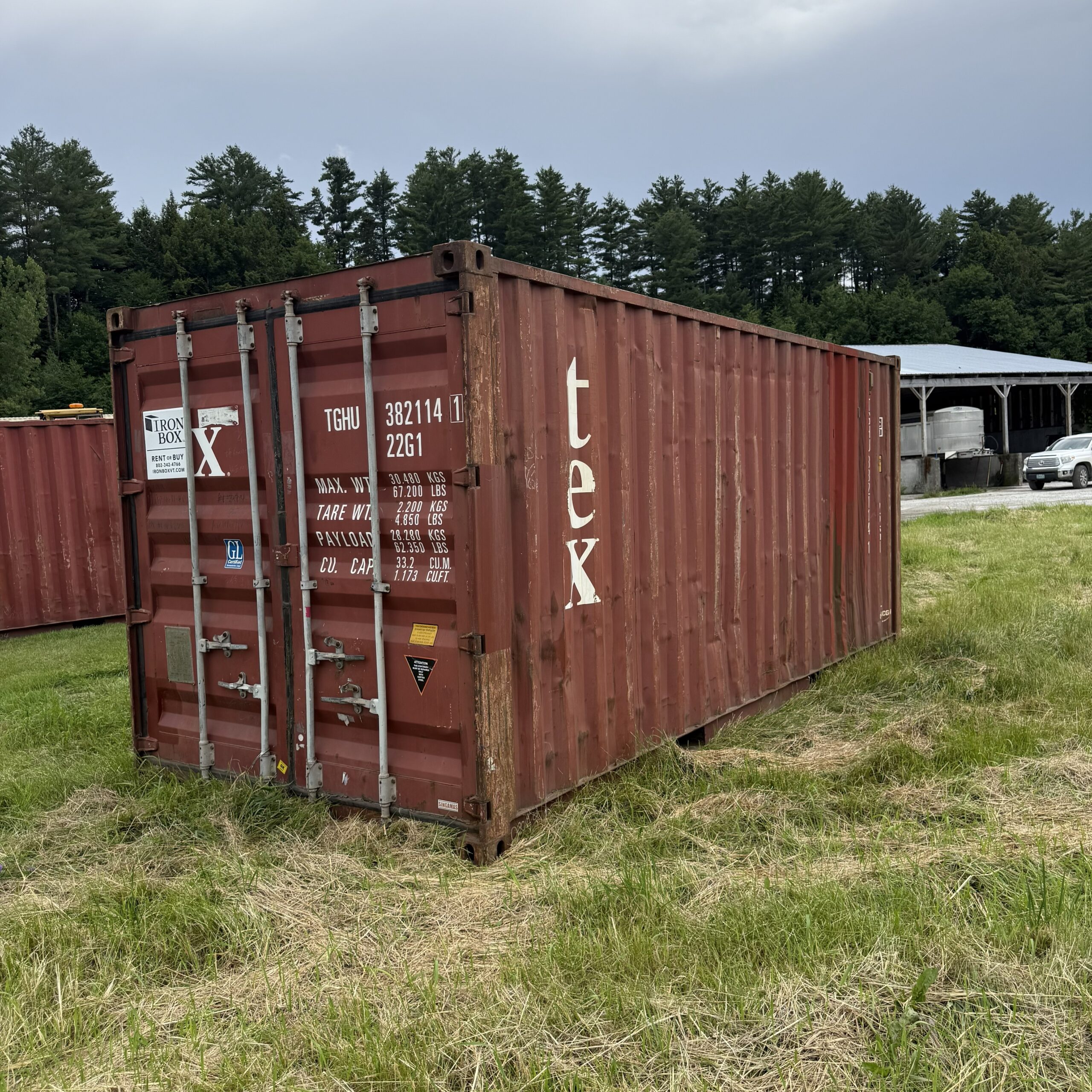 20’ Cargo Worthy Shipping and Storage Container – 382114