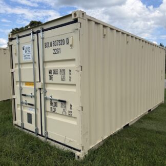 20’ One-Trip Shipping and Storage Container with Easy-Open Doors - 807320
