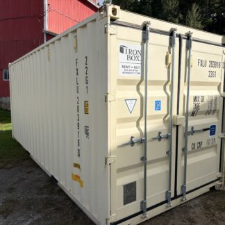 20’ One Trip 3 Door Shipping and Storage Container - 203916