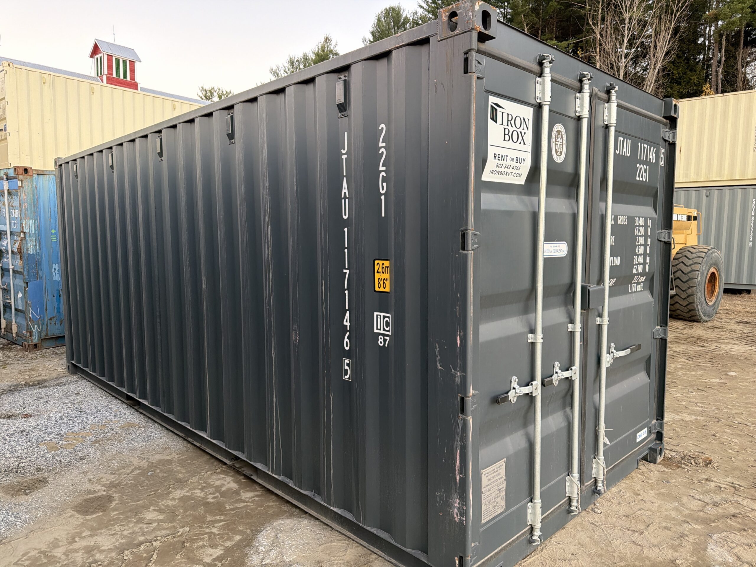20′ One-Trip Shipping and Storage Container – 117146