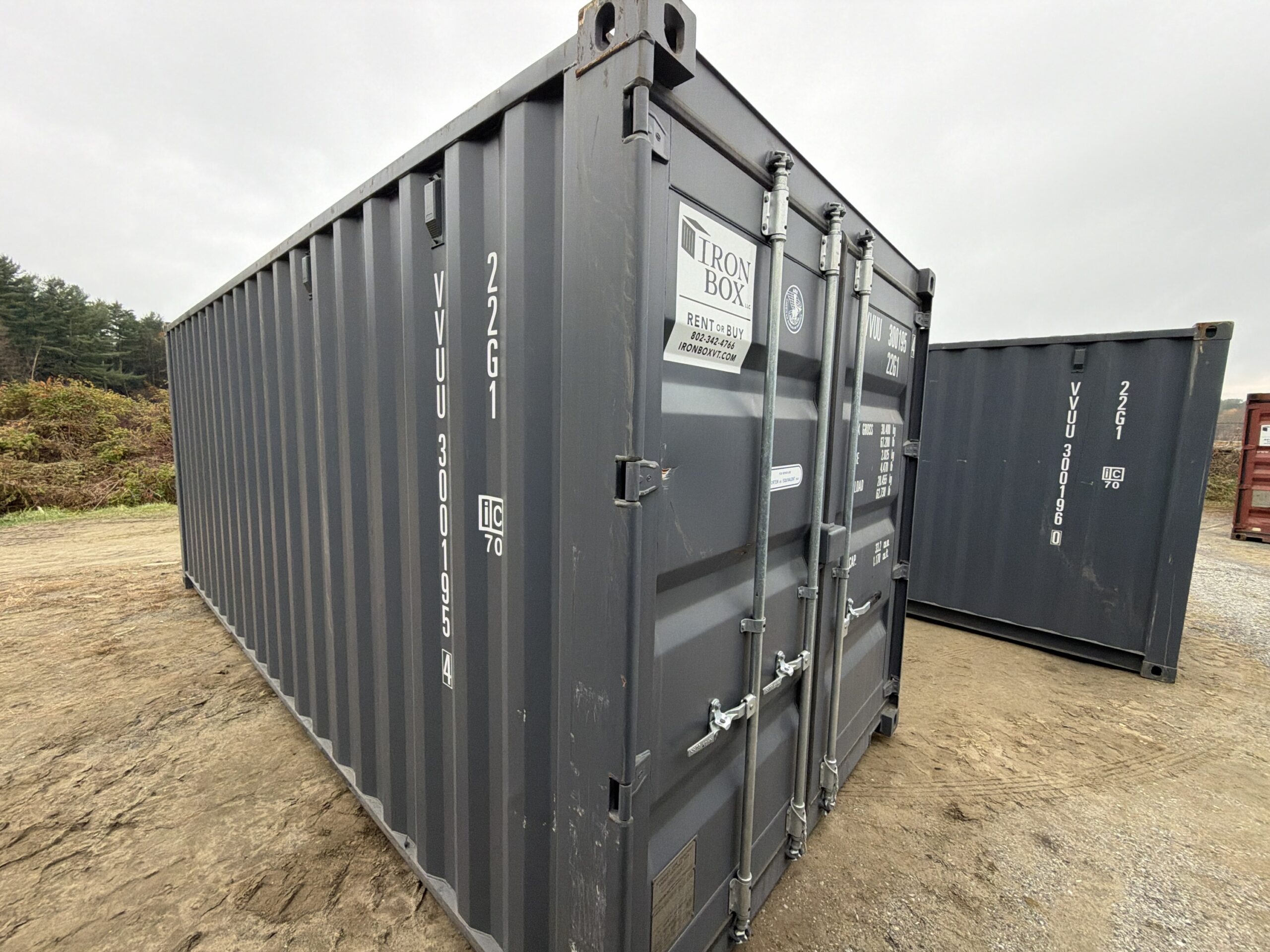 20’ One Trip Shipping and Storage Container – 300195